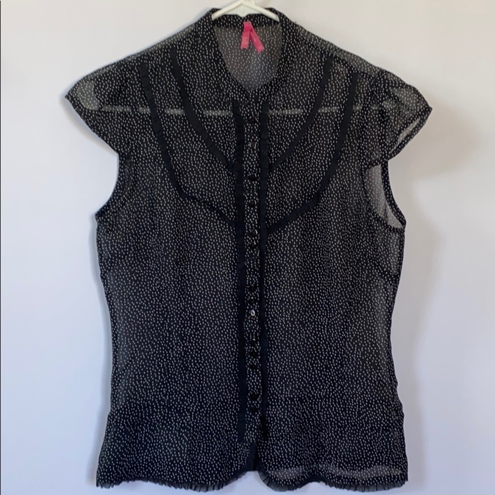 Dotti Capped sleeve blouse
